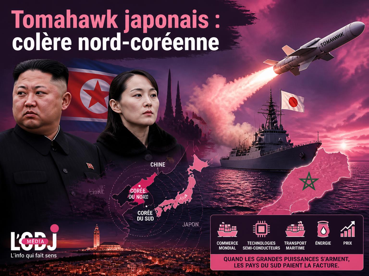 Tomahawk japonais : colère nord-coréenne