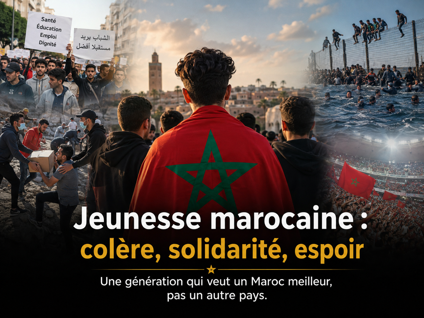 La jeunesse marocaine ne cherche pas un autre pays, mais un Maroc meilleur