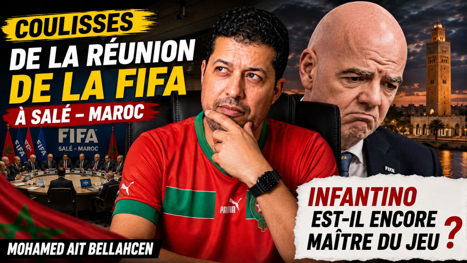 Coulisses de la réunion la FIFA à Salé - Maroc : Infantino est-il encore maître du jeu ?