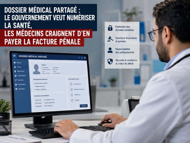Numériser le parcours santé oui, terroriser les médecins non !