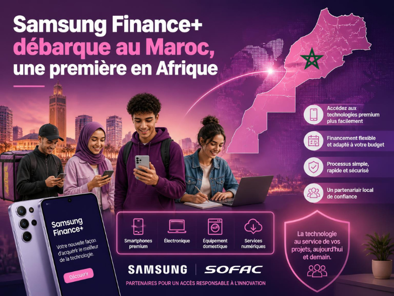 Samsung Finance+ débarque au Maroc, une première en Afrique