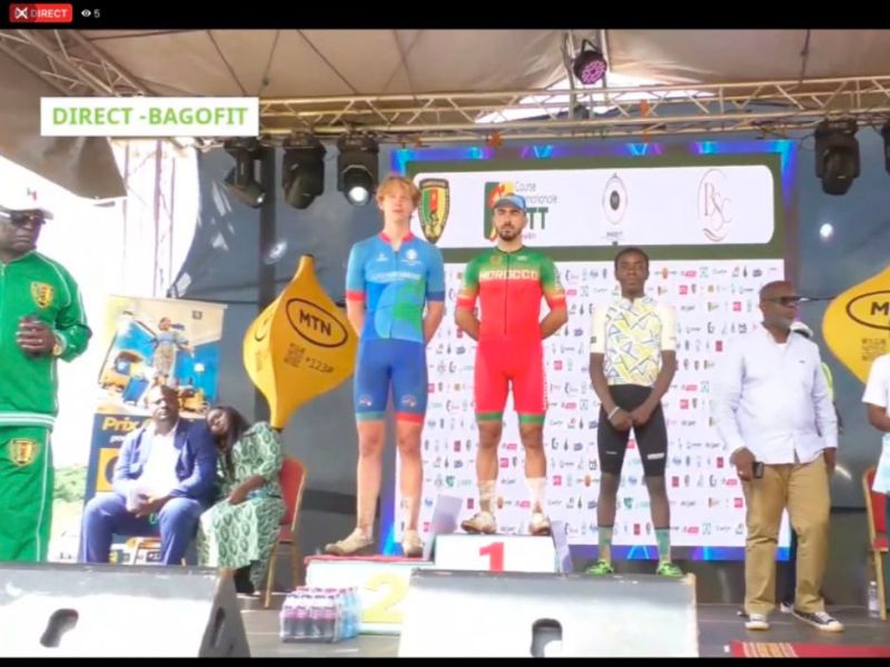Le marocain Ibrahim Sabahi remporte le titre de la course internationale « Chantal Biya » de VTT au Cameroun