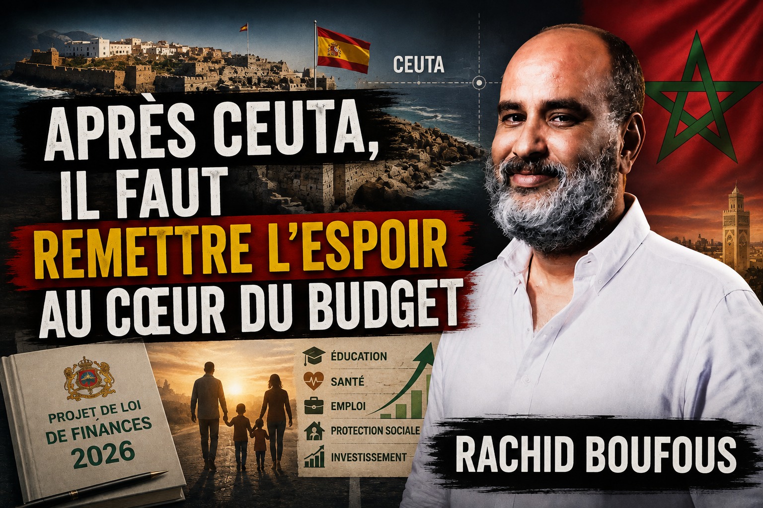 Après Ceuta, il faut remettre l’espoir au cœur du budget
