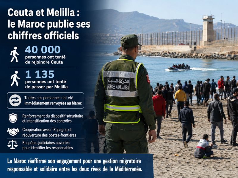Rabat livre enfin ses chiffres pour crise migratoire Maroc-Espagne
