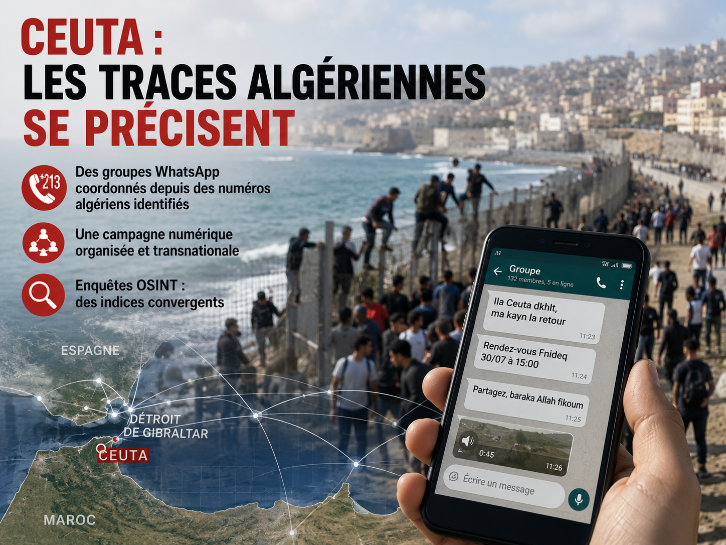 Ceuta : les traces algériennes se précisent, mais jusqu’où remontent-elles ?