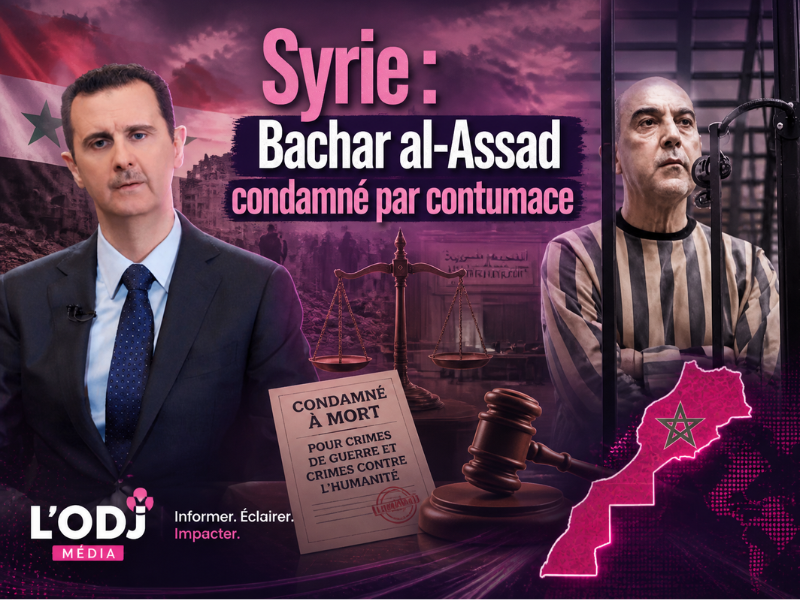Syrie : Bachar al-Assad condamné par contumace
