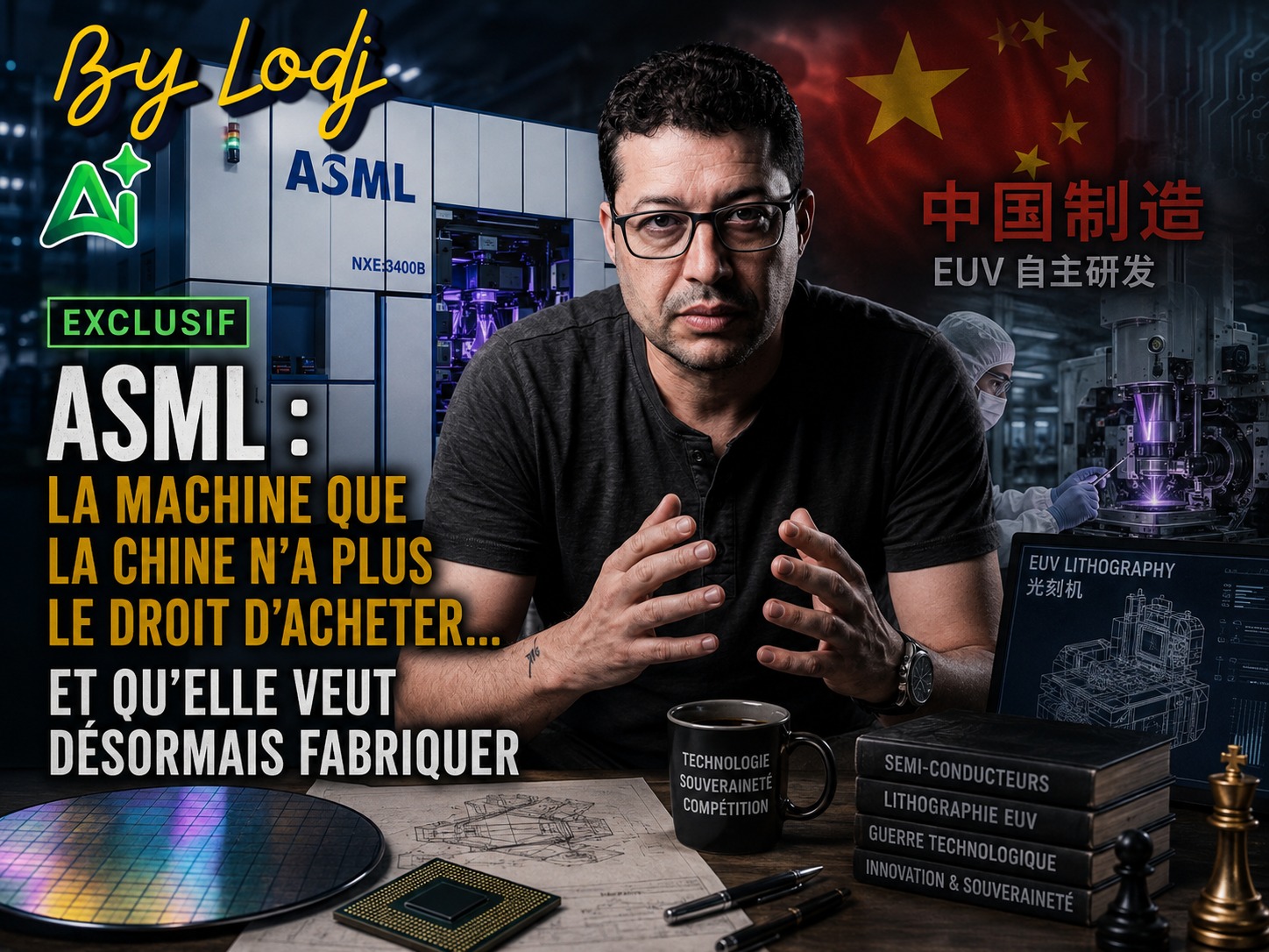 ASML : la machine que la Chine n'a plus le droit d'acheter… et qu'elle veut désormais fabriquer !