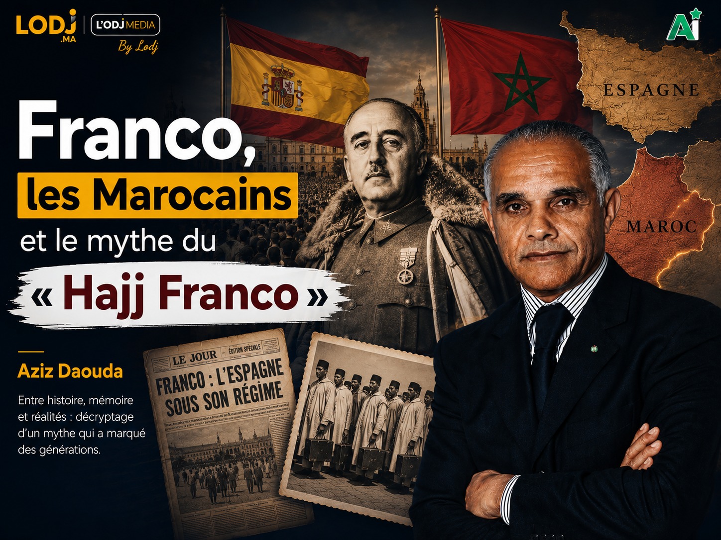 ​Franco, les Marocains et le mythe du « Hajj Franco »