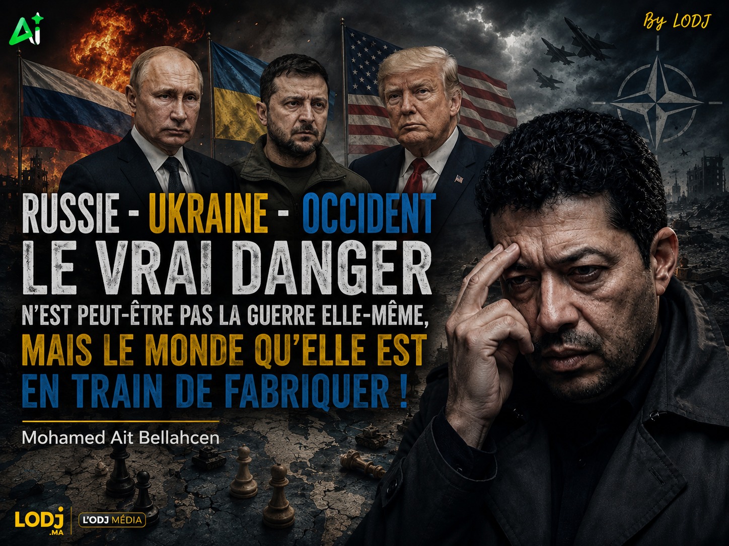 Russie - Ukraine - Occident : Derrière les missiles, une nouvelle guerre mondiale de la puissance !