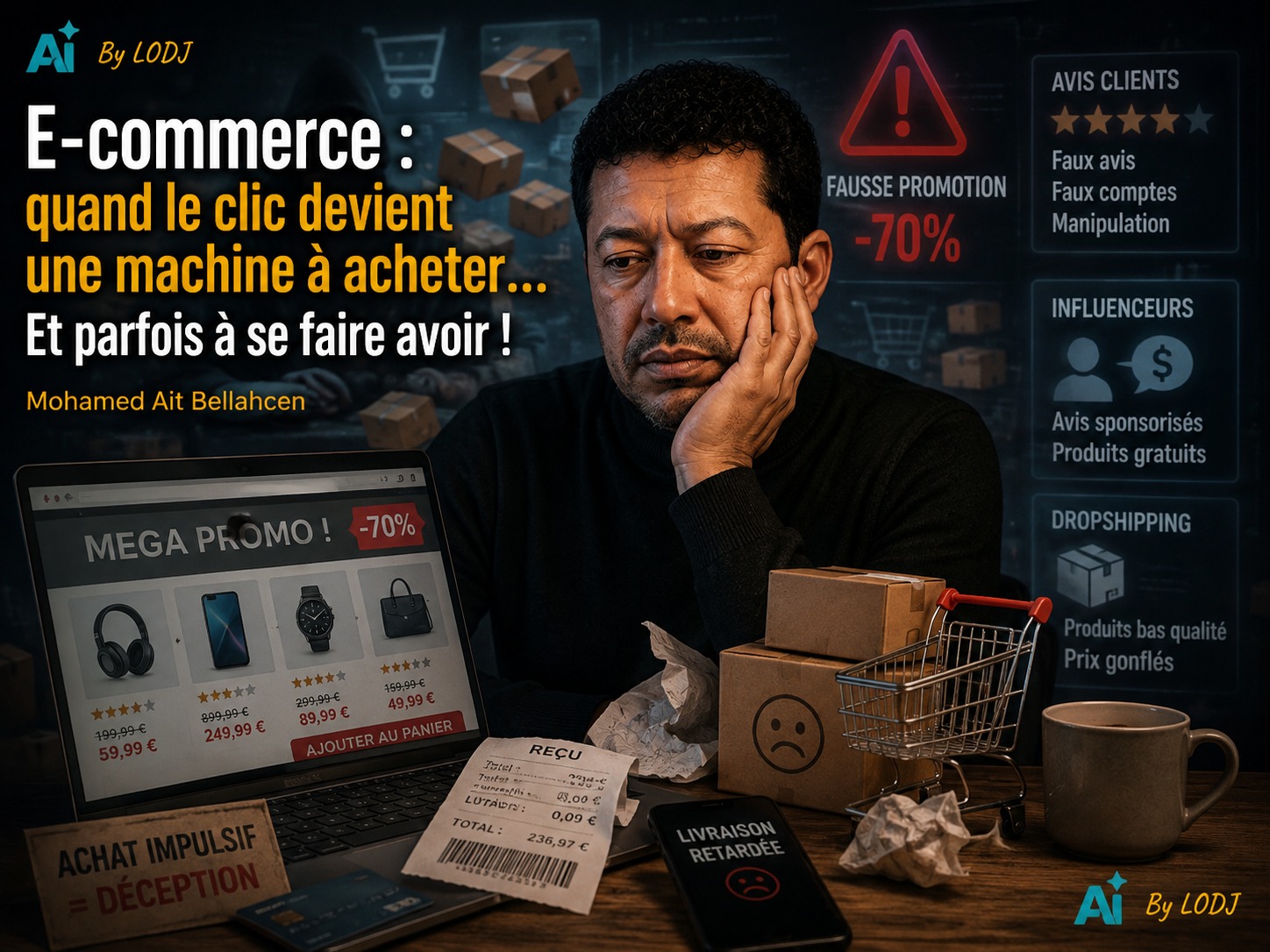 E-commerce : quand le clic devient une machine à acheter… Et parfois à se faire avoir !