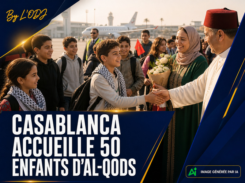 Bayt Mal Al-Qods : cinquante enfants maqdessis accueillis à Casablanca