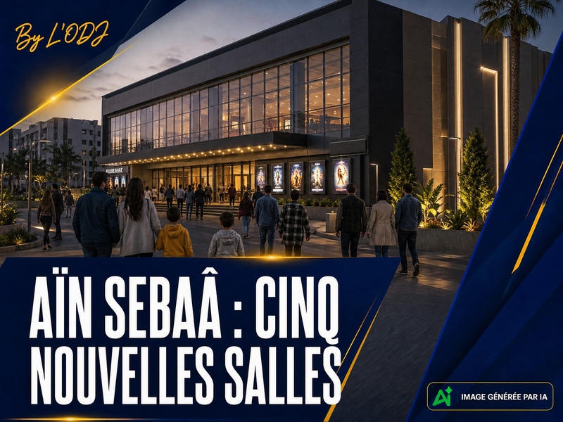 Aïn Sebaâ : un multiplexe de cinq salles pour élargir l'offre cinématographique