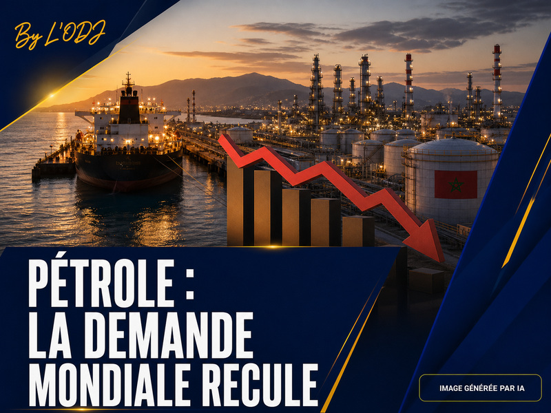Pétrole : la baisse de la demande mondiale rebat les cartes pour 2026