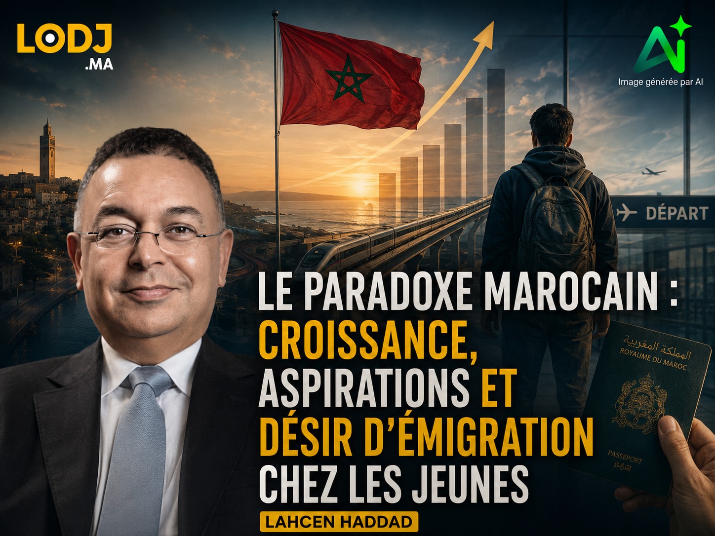 ​Le paradoxe marocain: croissance, aspirations et désir d’émigration chez les jeunes