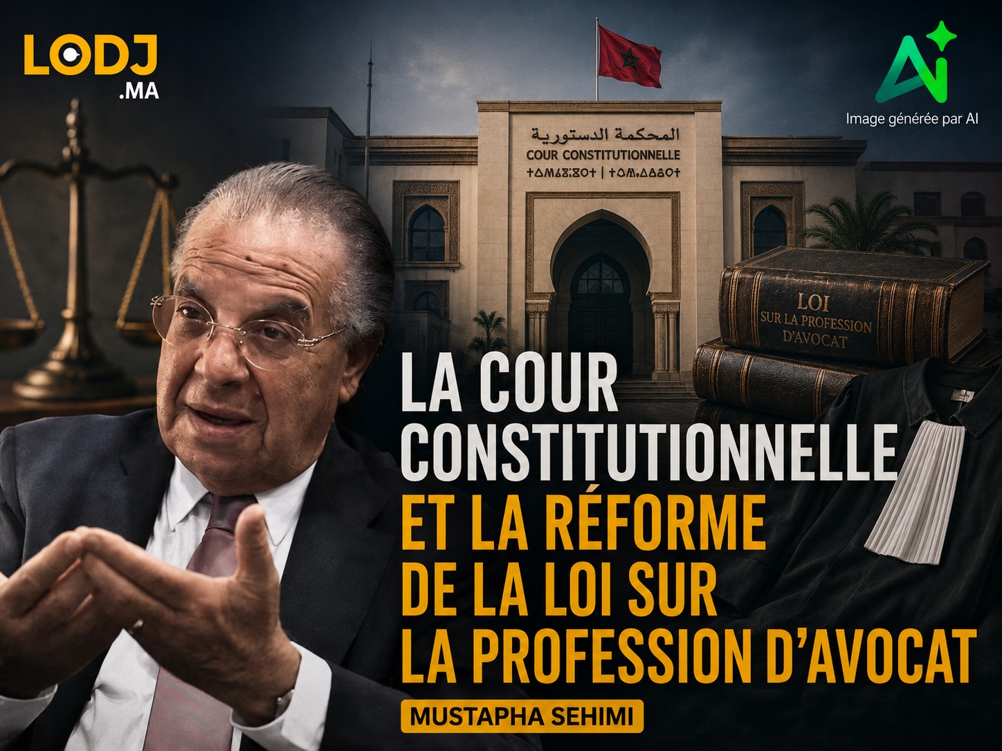​La Cour constitutionnelle et la réforme de la loi sur la profession d’avocat