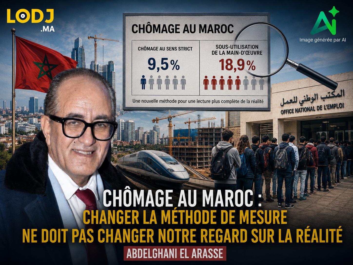 Chômage au Maroc : changer la méthode de mesure ne doit pas changer notre regard sur la réalité