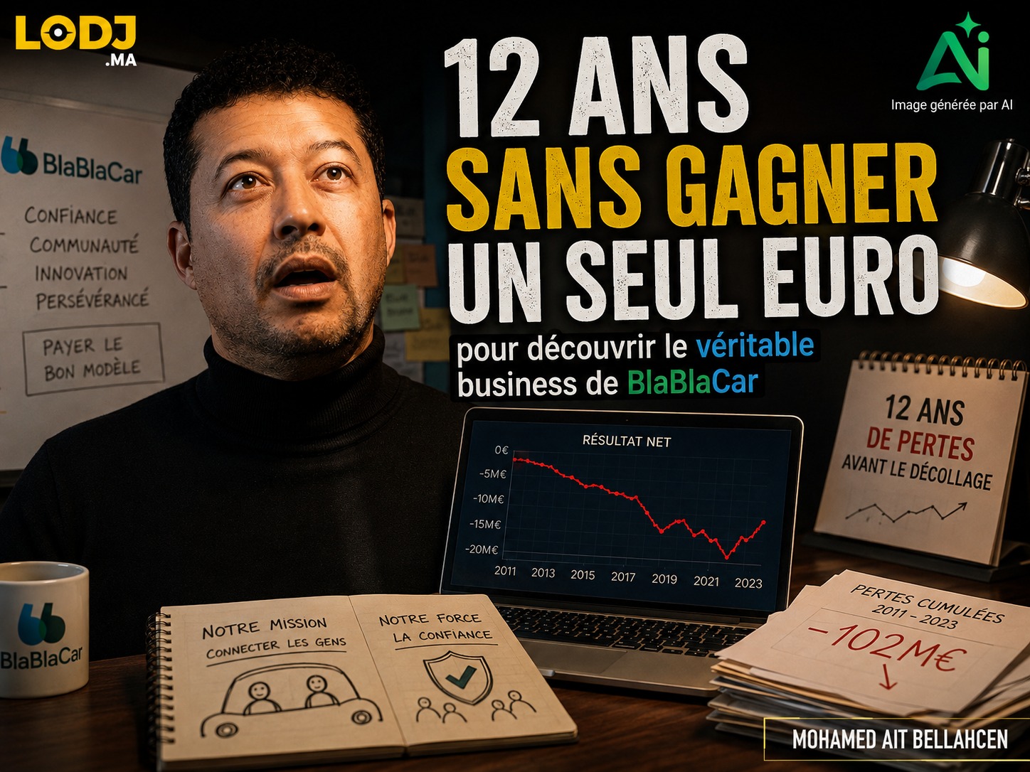 12 ANS SANS GAGNER UN SEUL EURO pour découvrir le véritable business de BlaBlaCar