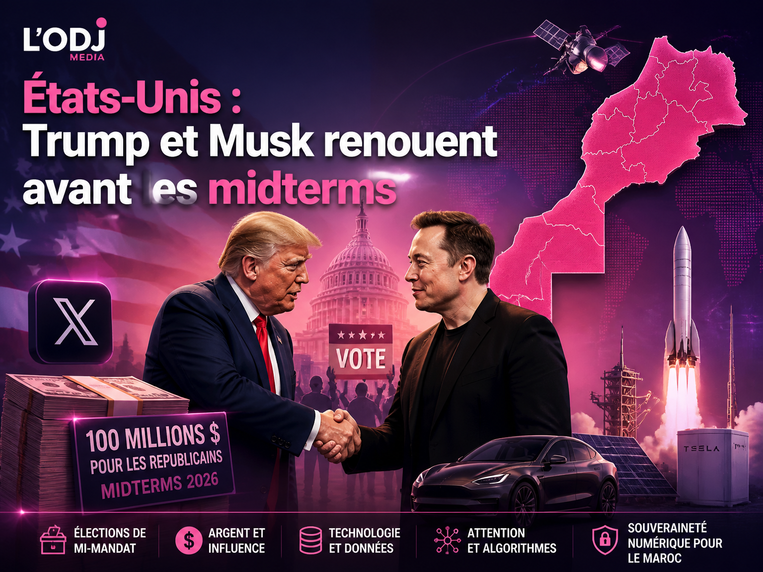 États-Unis : Trump et Musk renouent avant les midterms