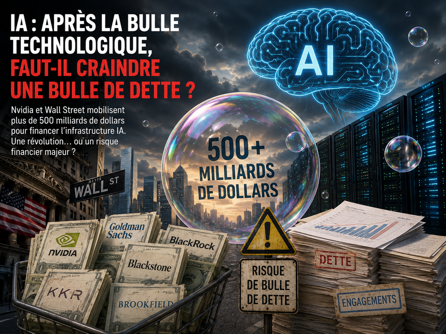 IA : après la bulle technologique, faut-il craindre une bulle de dette ?