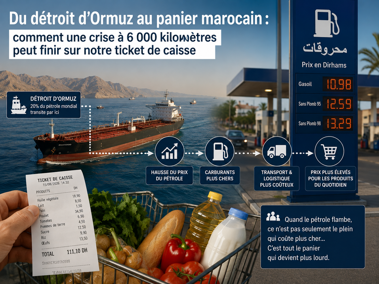 Du détroit d’Ormuz au panier marocain 
