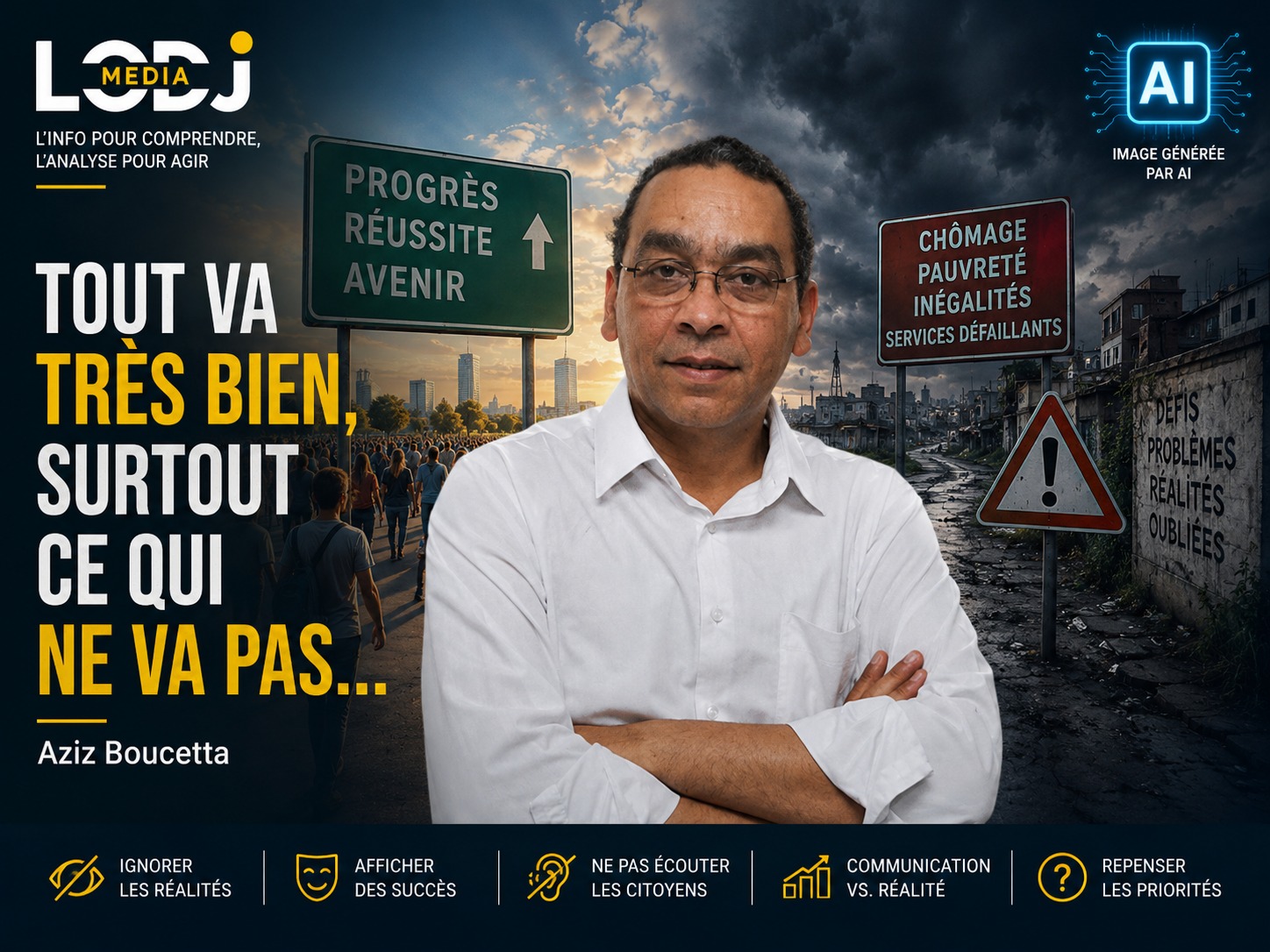 ​Tout va très bien, surtout ce qui ne va pas…