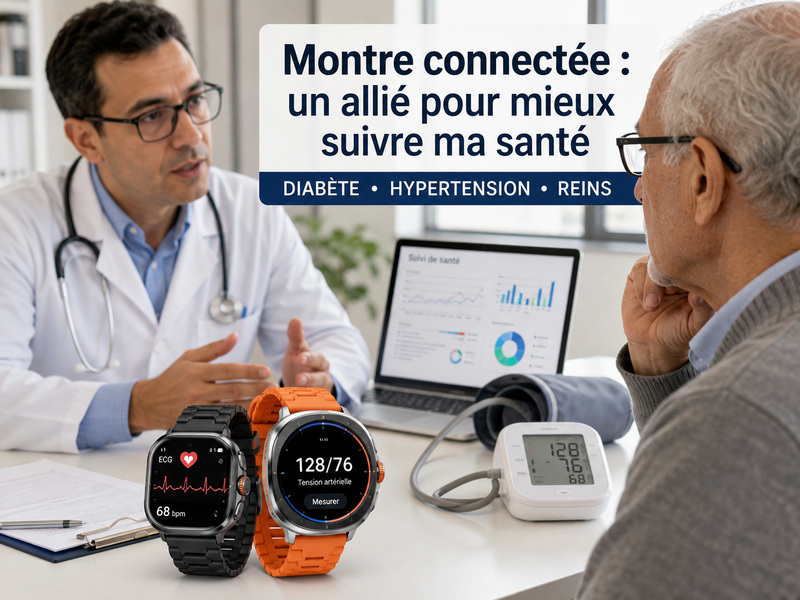 Diabétique, hypertendu et senior : j’ai demandé à mon médecin quelle montre connectée choisir