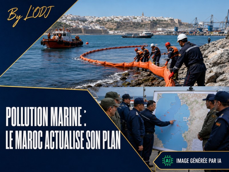 Pollution marine : le Maroc actualise son dispositif d’urgence