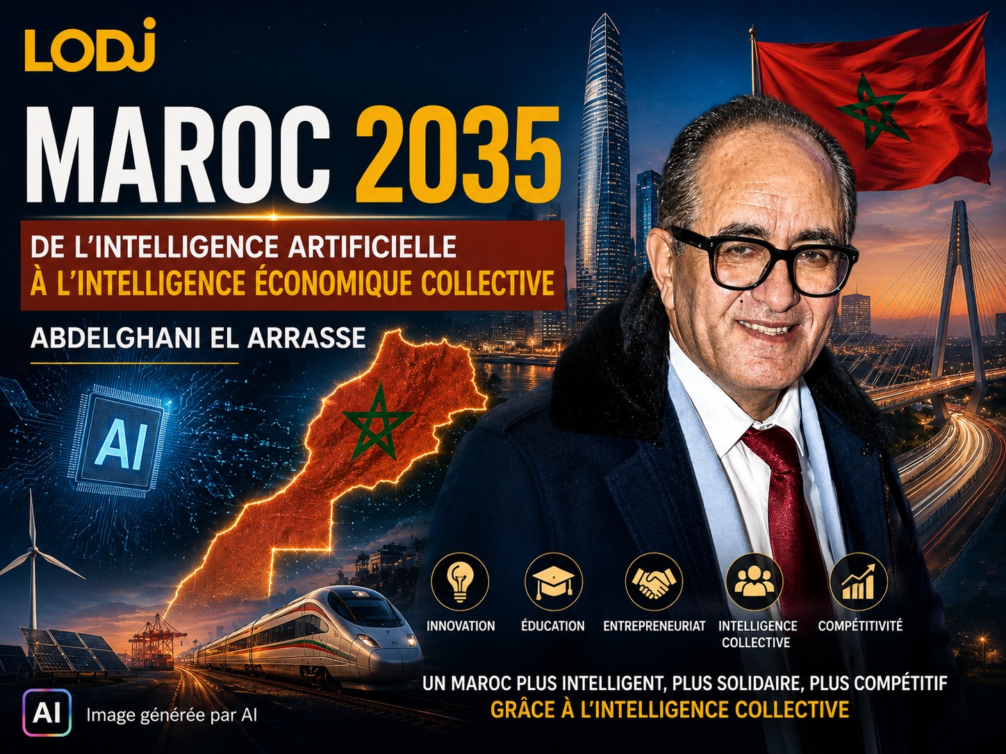 Maroc 2035 : de l’intelligence artificielle à l’intelligence économique collective