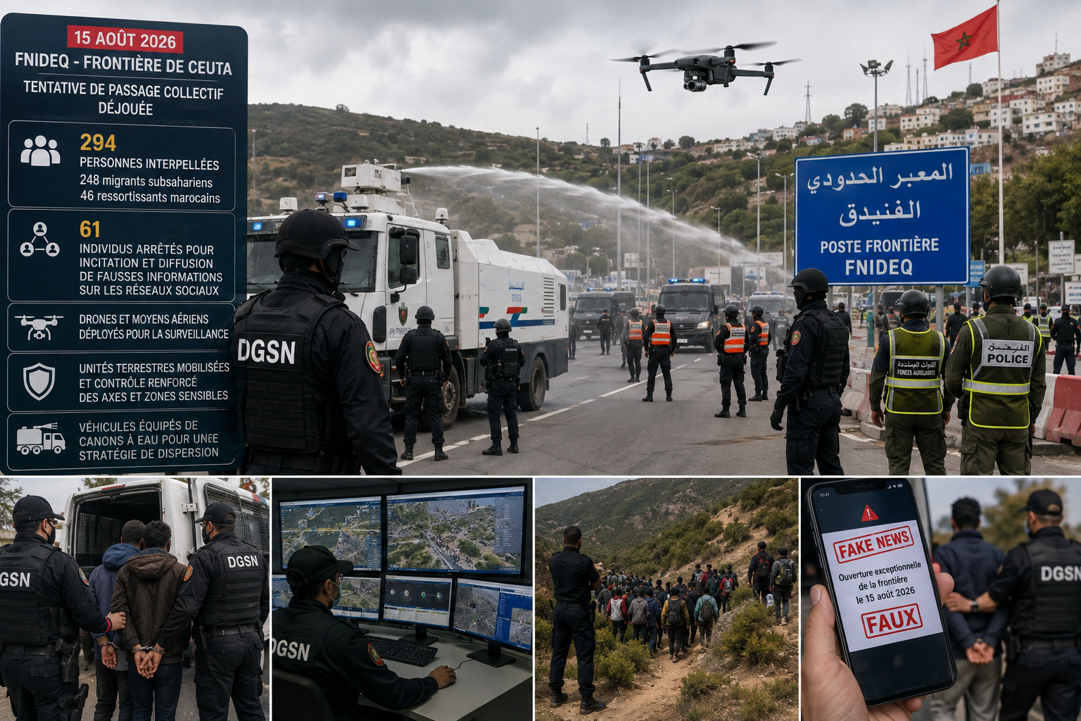 « De TikTok à Ceuta : le Maroc anticipe et neutralise une nouvelle mobilisation clandestine »