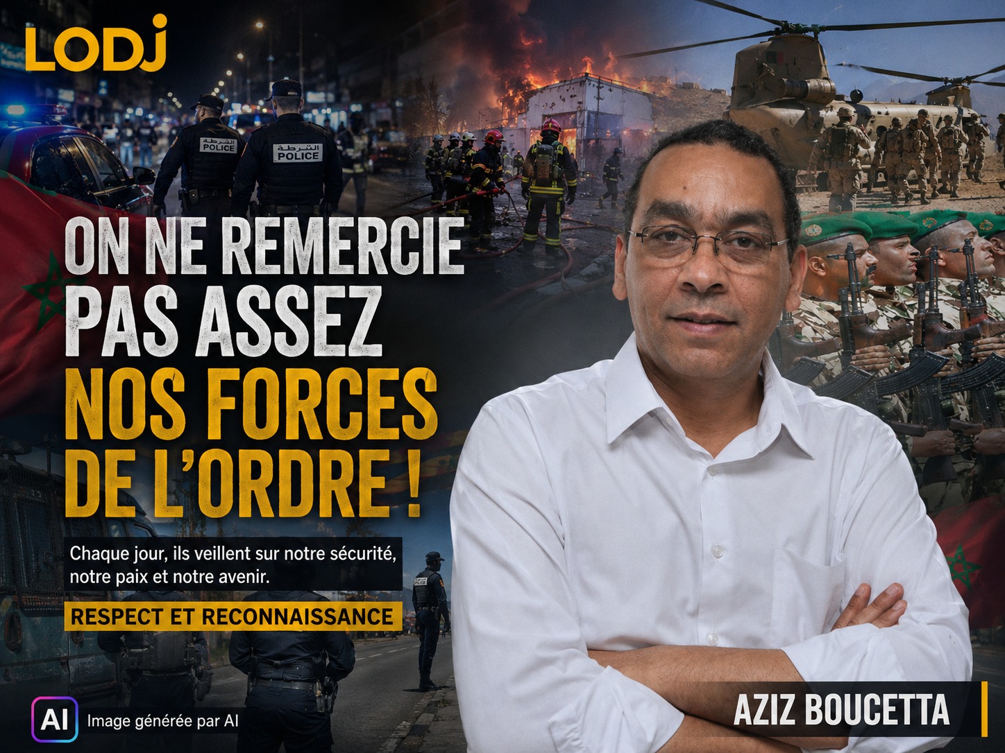 ​On ne remercie pas assez nos forces de l’ordre !