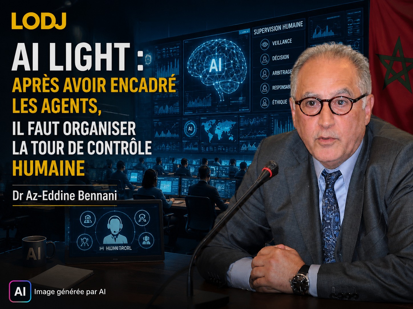​AI Light : après avoir encadré les agents, il faut organiser la tour de contrôle humaine