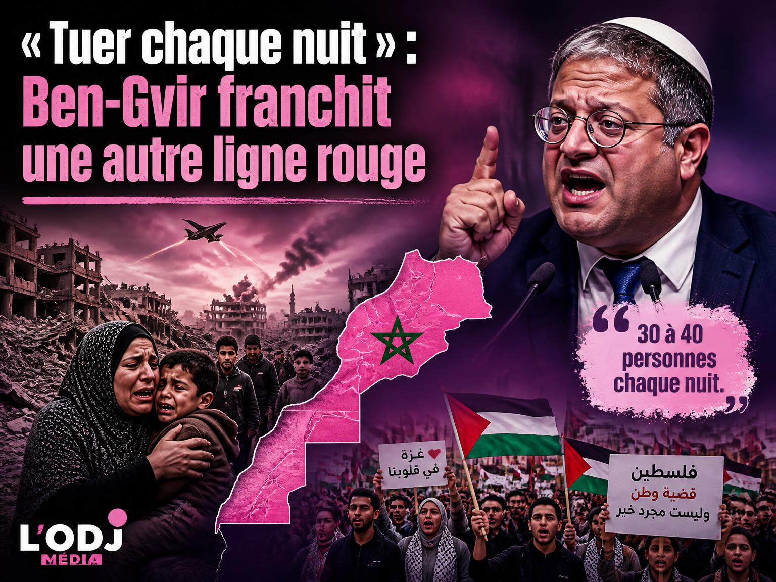 « Tuer chaque nuit » : Ben-Gvir franchit une autre ligne rouge