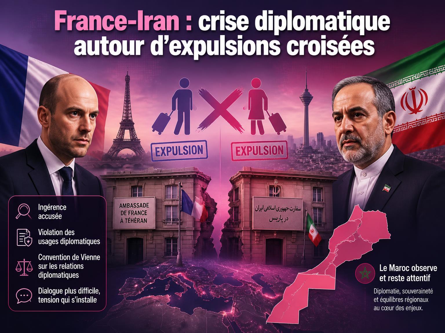 France-Iran : crise diplomatique autour d’expulsions croisées