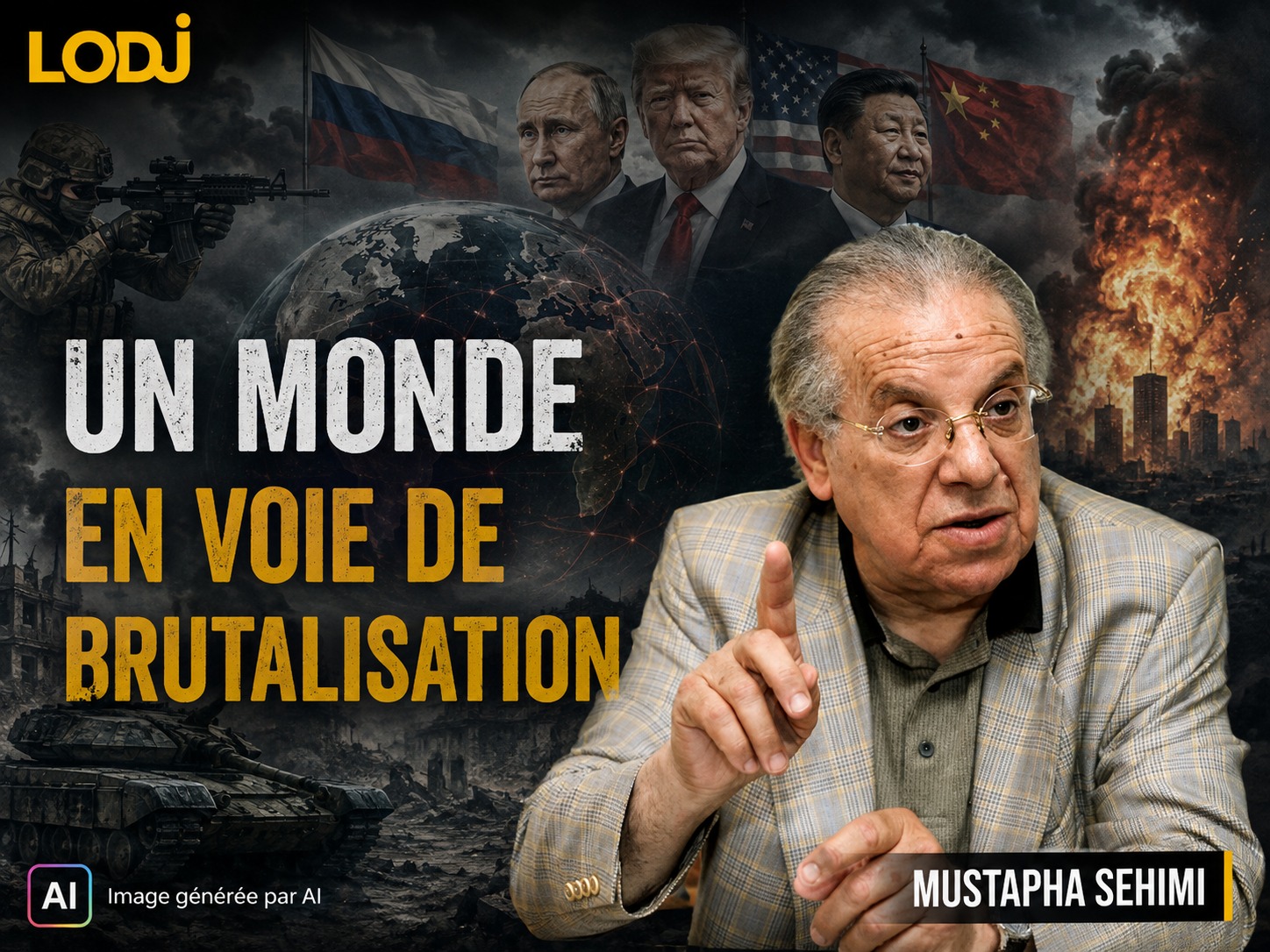 ​UN MONDE EN VOIE DE BRUTALISATION