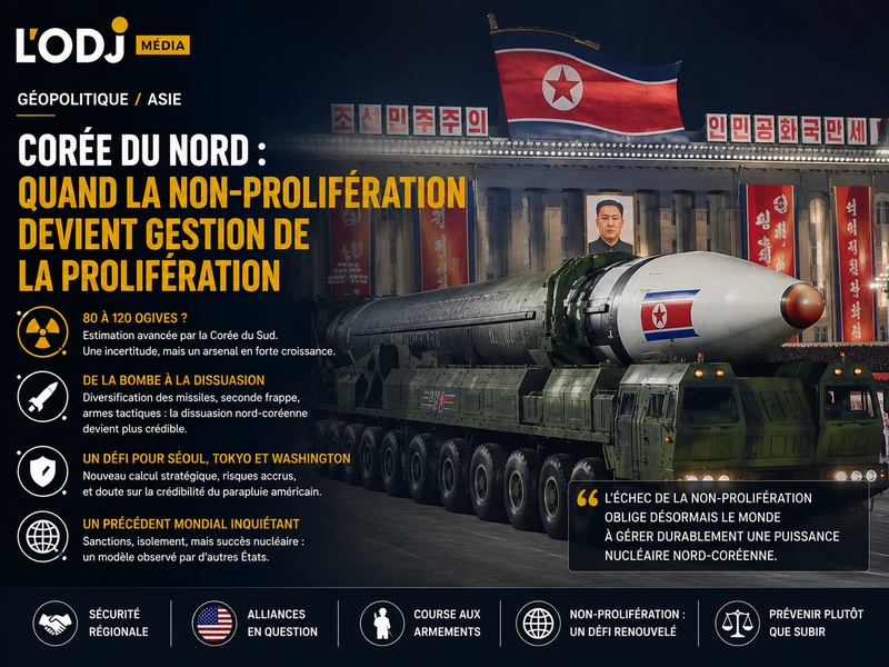 ​Corée du Nord : quand la non-prolifération devient gestion de la prolifération