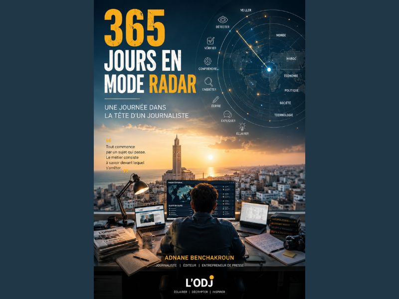 Parution du livre : 365 jours en mode Radar dans la tête d’un journaliste