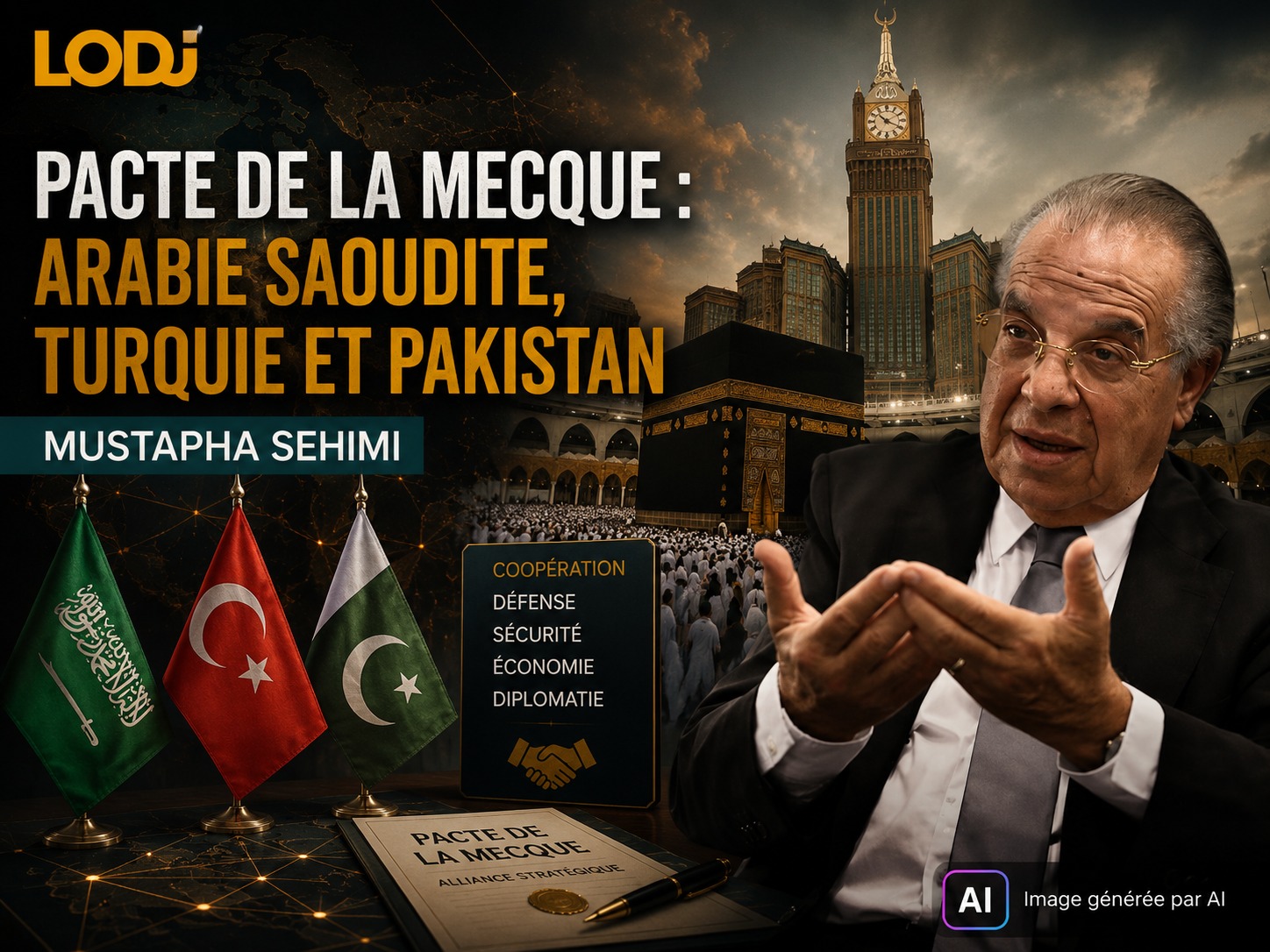 ​Pacte de la Mecque: Arabie saoudite, Turquie et Pakistan