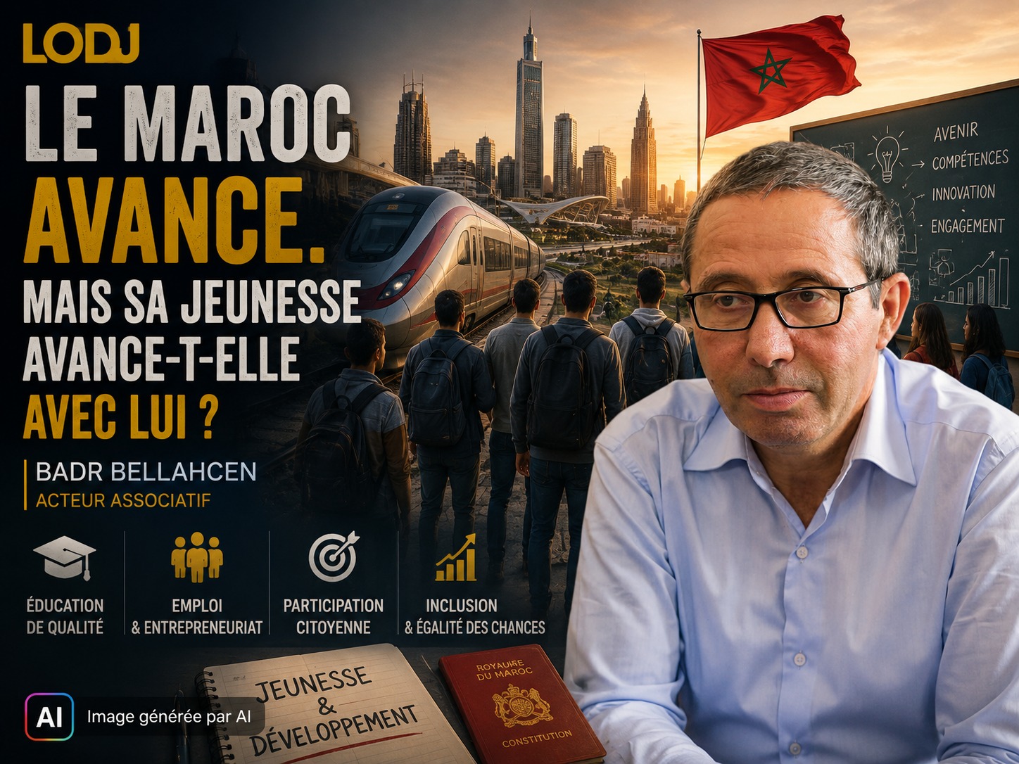 Le Maroc avance. Mais sa jeunesse avance-t-elle avec lui ?