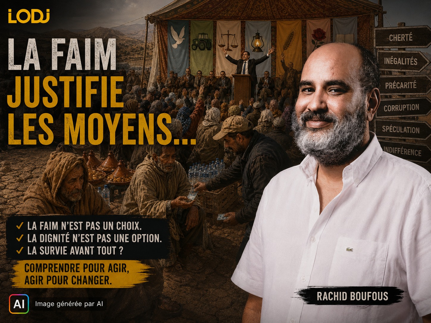 La Faim justifie les Moyens…