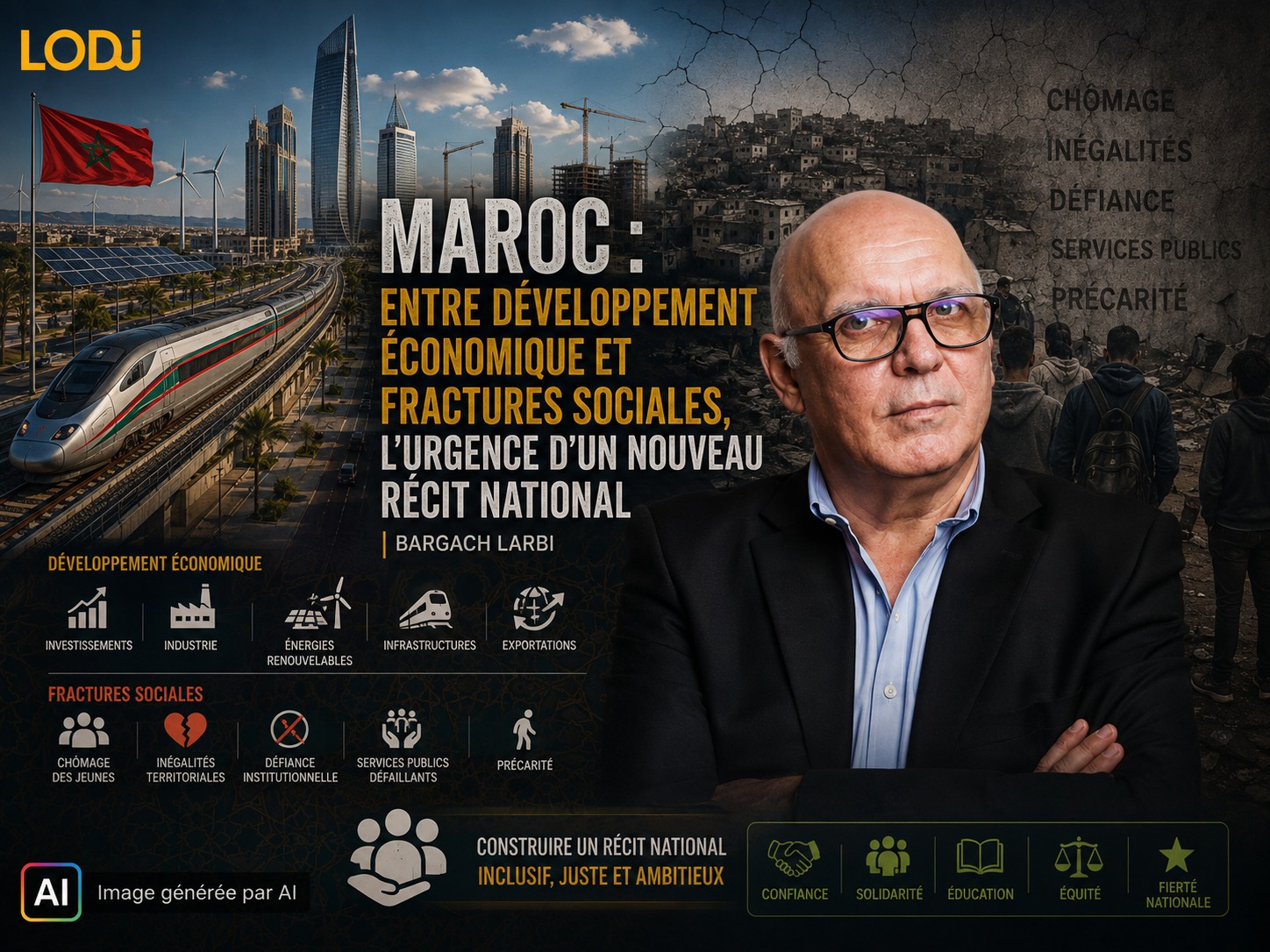 Maroc : entre développement économique et fractures sociales, l’urgence d’un nouveau récit national
