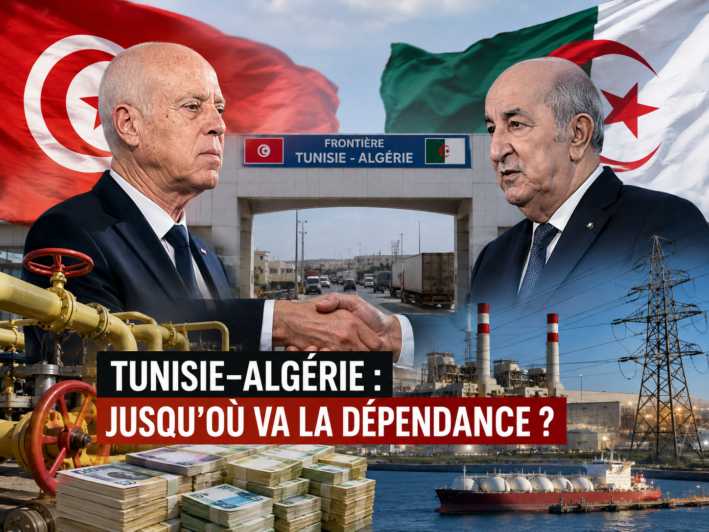 Tunisie–Algérie : jusqu’où va désormais la dépendance de Kaïs Saïed envers Alger ?