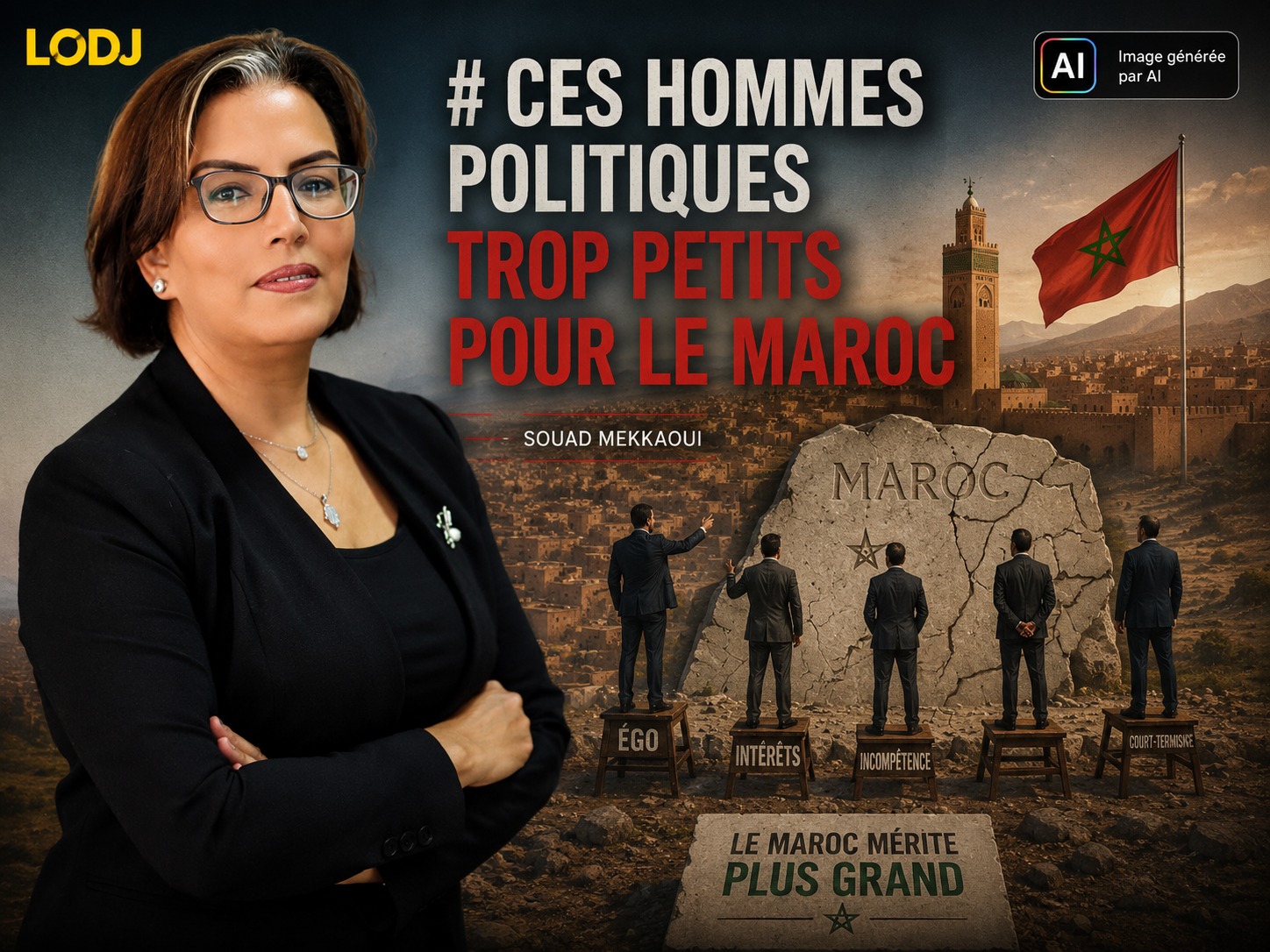 Ces hommes politiques trop petits pour le Maroc