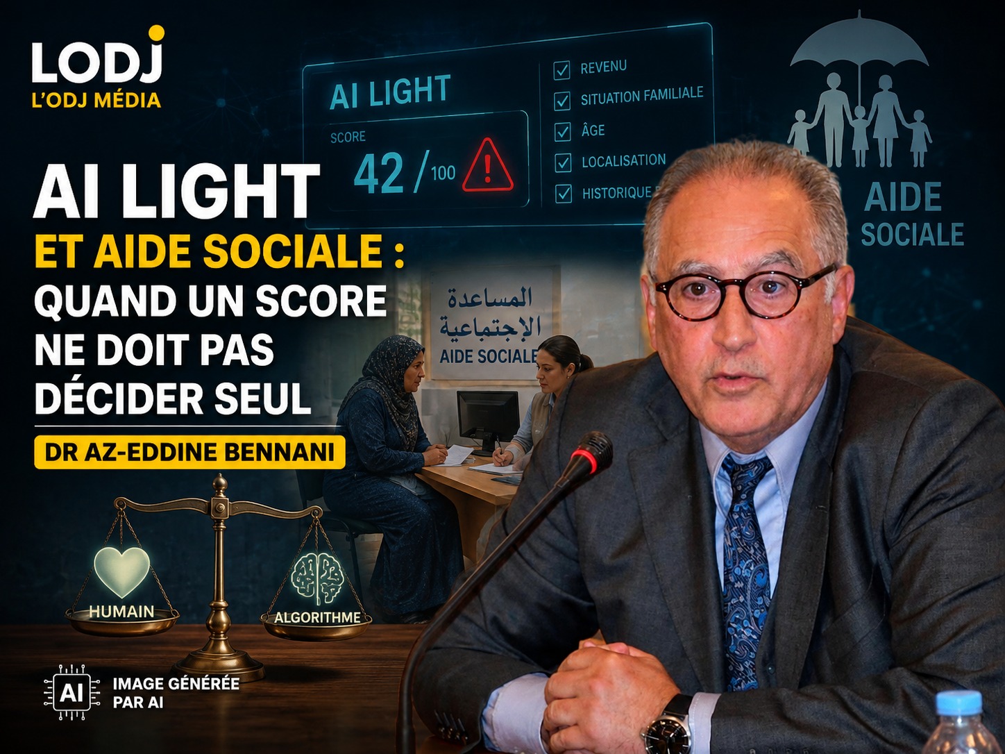 ​AI LIGHT et aide sociale : quand un score ne doit pas décider seul