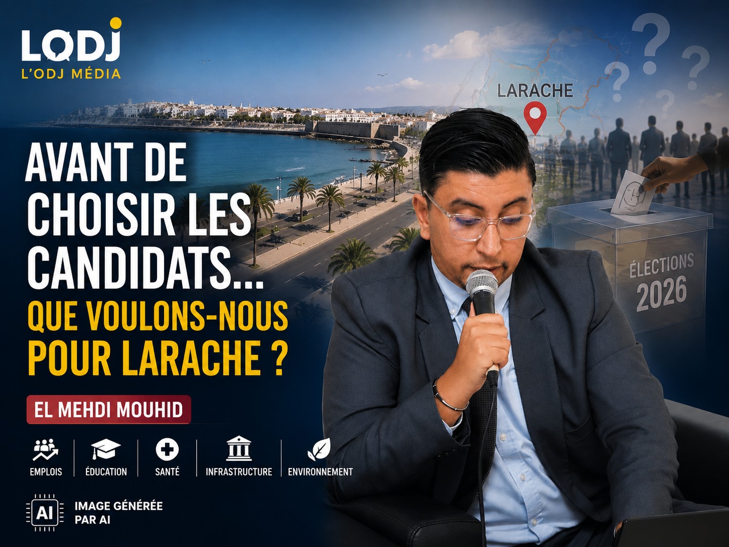 ​Avant de choisir les candidats… que voulons-nous pour Larache ?