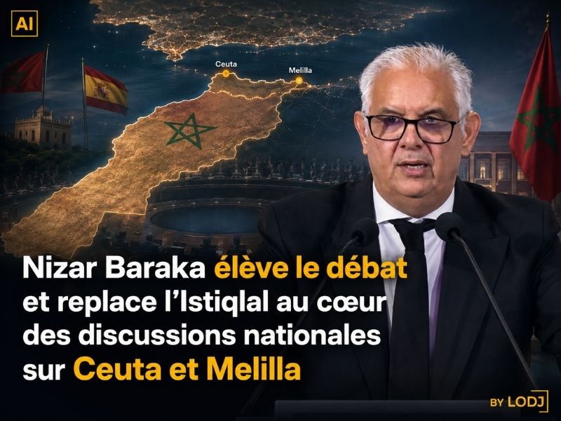 Nizar Baraka élève le débat et replace l’Istiqlal au cœur des discussions nationales sur Ceuta et Melilla