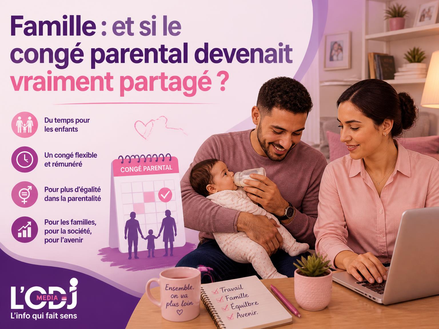Famille : et si le congé parental devenait vraiment partagé ?