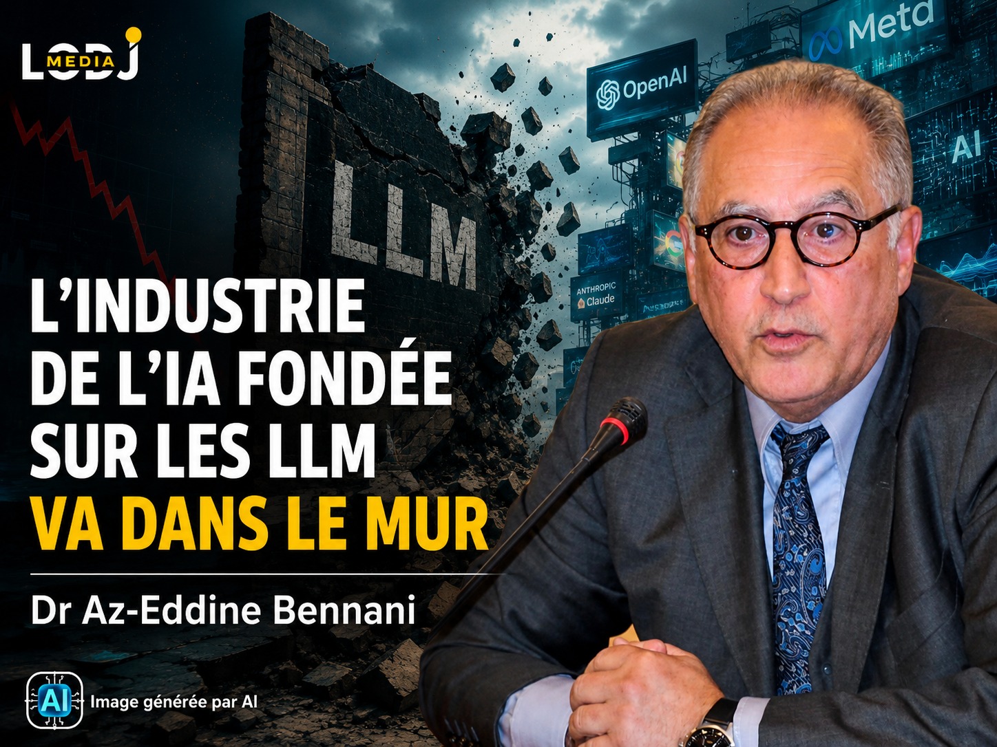 L’industrie de l’IA fondée sur les LLM va dans le mur