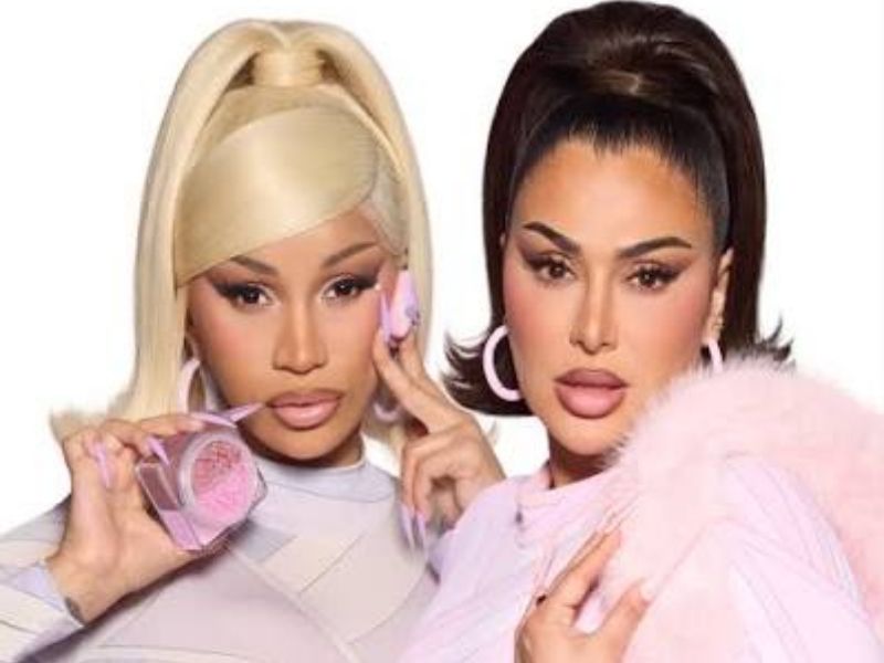 Huda Beauty x Cardi B : quand le glam rencontre le chaos, Internet adore