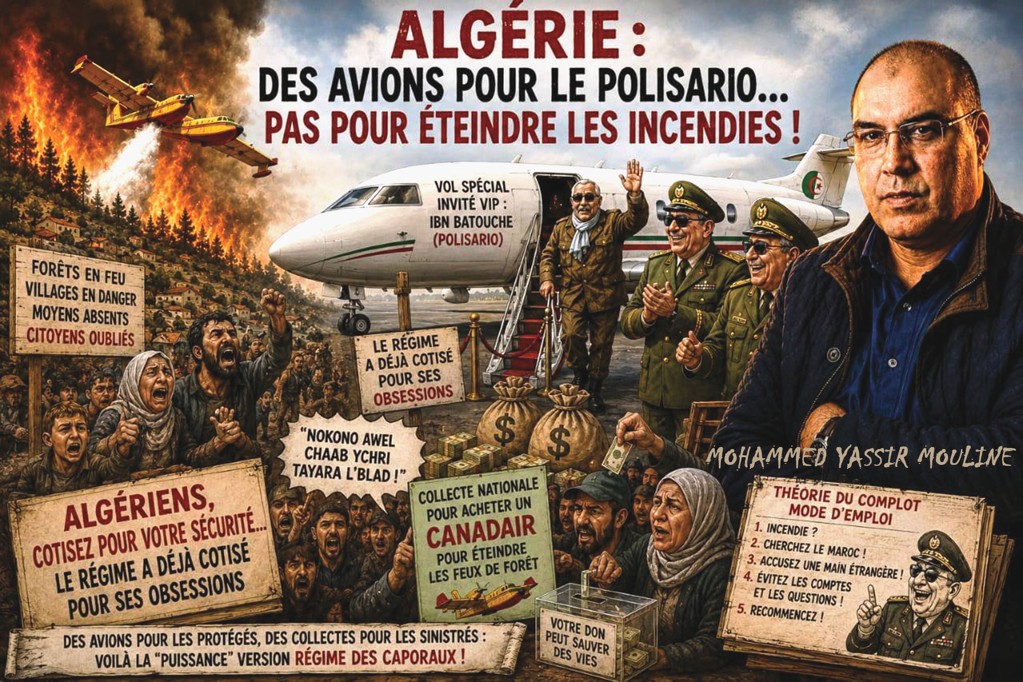 Algériens, cotisez pour votre sécurité… le régime a déjà cotisé pour ses obsessions