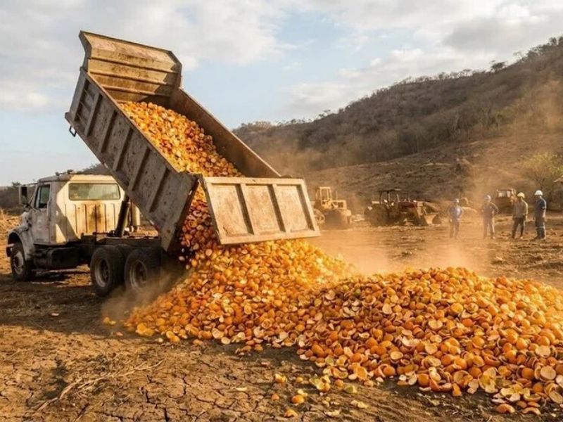 12 000 tonnes d’écorces d’orange ont transformé un terrain stérile en forêt luxuriante au Costa Rica